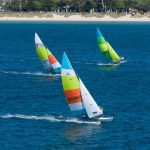 Flying Past The Beaches In Rockingham John Sailsonswan.