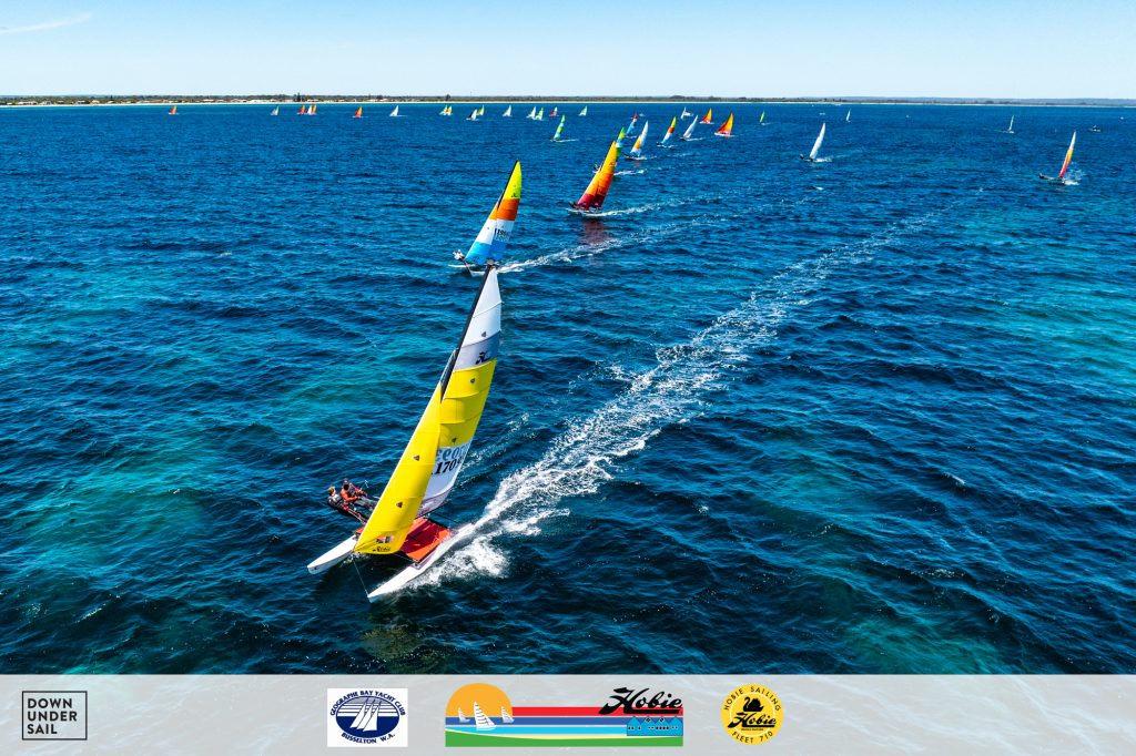 Hobie 16 Fleet Racing Jordan Roberts | Down Under Sail Dji 0856