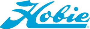 Hobie Script Logo Cyan